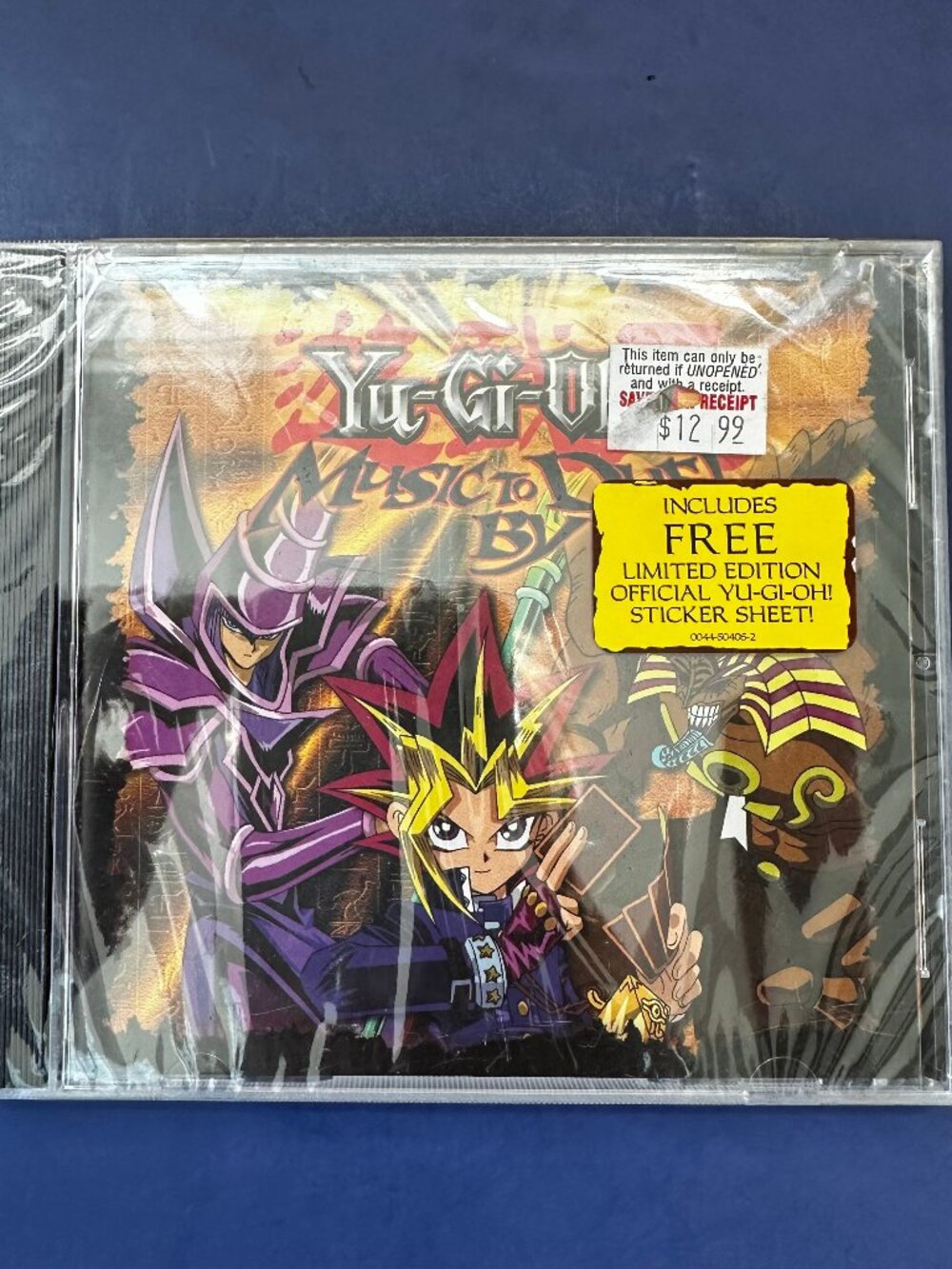 NEW SEALED DreamWorks Yu-Gi-Oh! Music to Duel By Soundtrack CD 2002